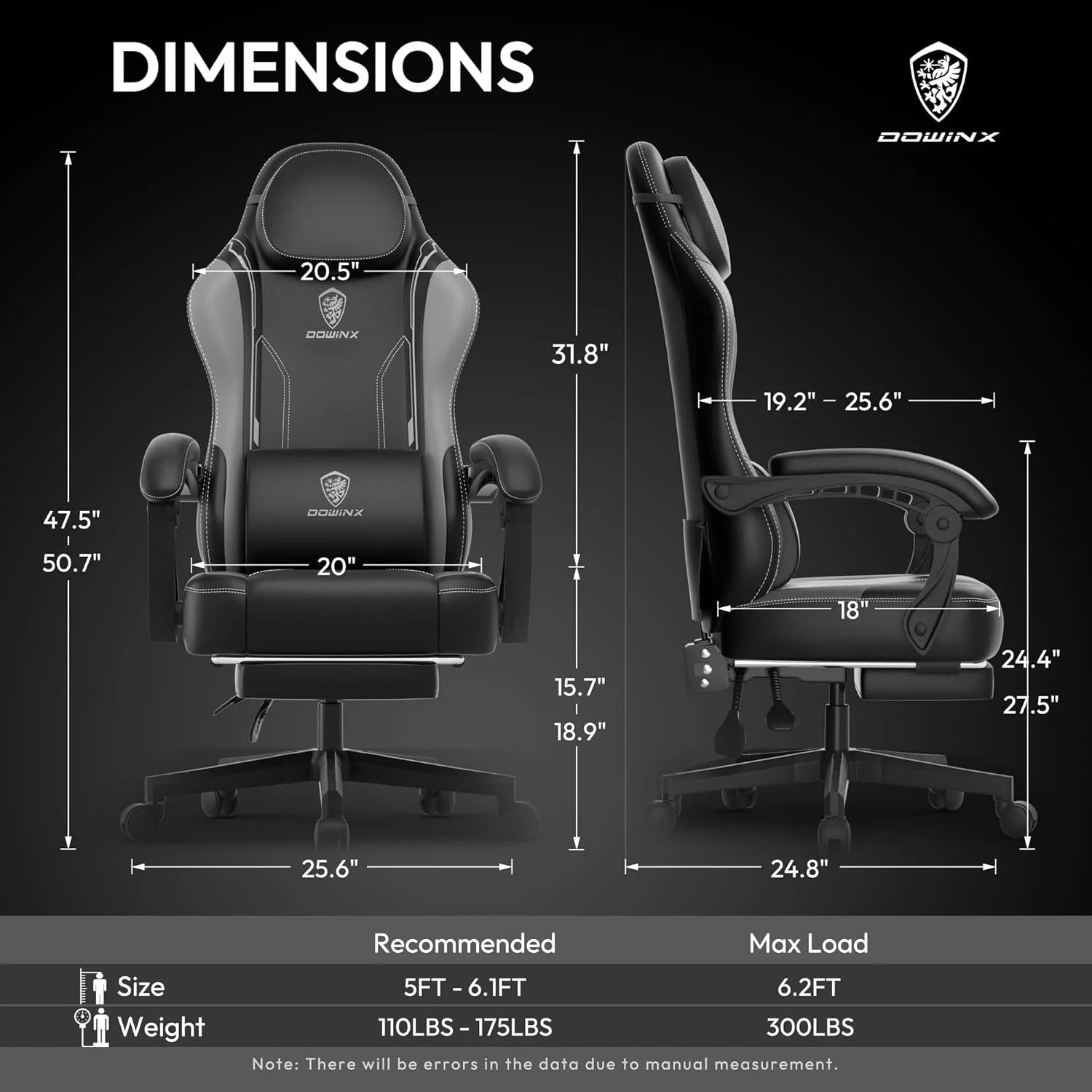 ERGONOMIC SERIES 6650-BLACK&GREY